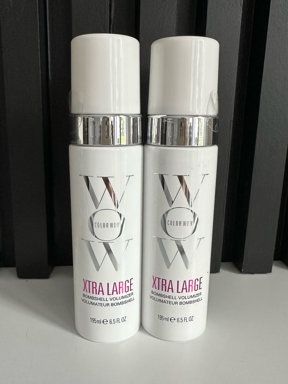 🔥 NIB Color Wow Xtra Large Bombshell Volumizer Duo Set - 2 Bottles 6.5oz 🔥